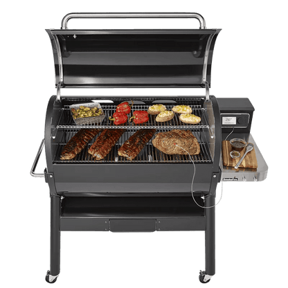Weber SmokeFire EX6 Wood Fired Pellet Grill – Black