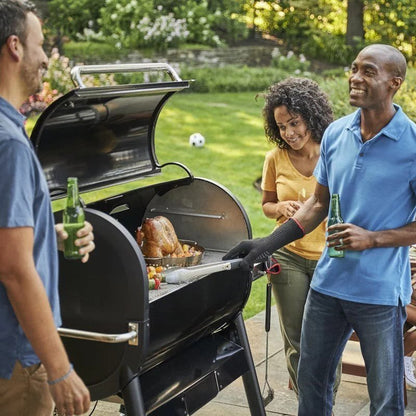 Weber SmokeFire EX6 Wood Fired Pellet Grill – Black