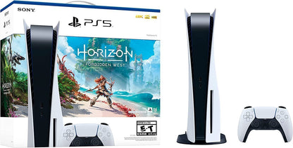 PlayStation 5 PS5 Blu-ray Horizon Forbidden West Console Bundle