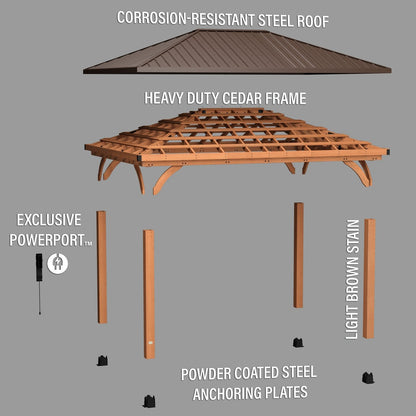 16×12 Barrington Gazebo