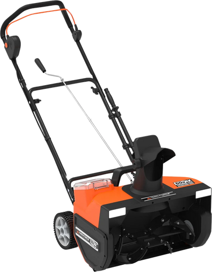 Yard Force YF60VRX Single-Stage Snow Blower 22″ w/ Lithium-Ion Battery and Fast Charger 60V New