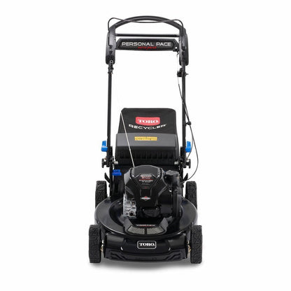 Toro Recycler Max Mower 163cc Briggs Engine Personal Pace with Smart Stow (22″) #21485