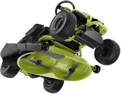 Ryobi 38 inches 100 Ah Battery Electric Rear Engine Riding Lawn Mower Model#: RY48111