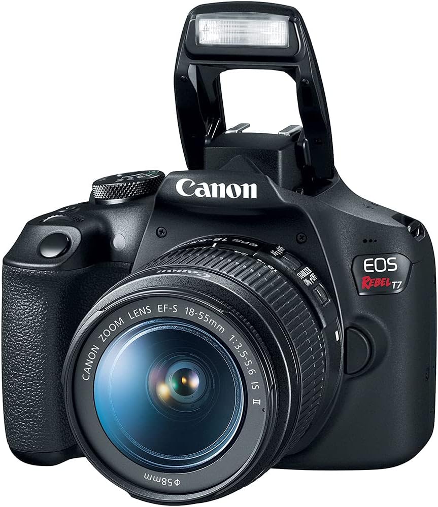 Canon EOS Rebel T7 DSLR Camera 24.1MP with Wi‑Fi/NFC + Bag & 64GB Card