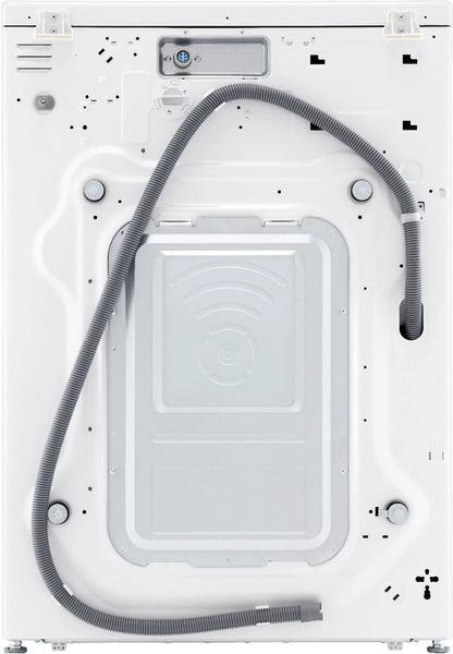 LG – 5.0 Cu. Ft. High-Efficiency Stackable Smart Front Load Washer with Steam and Built-In Intelligence – White