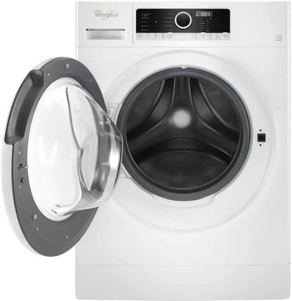 Whirlpool – 1.9 Cu. Ft. High Efficiency Stackable Front-Load Washer with Detergent Dosing Aid – White