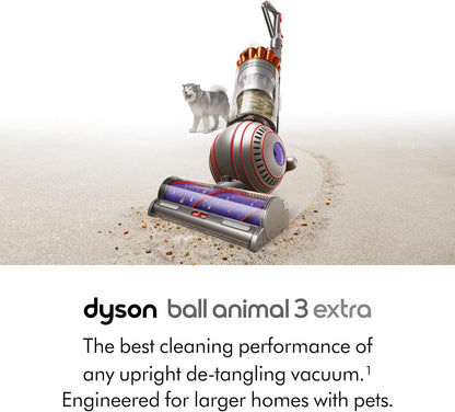 Dyson Ball Animal 3 Extra Upright Vacuum, Corded, 290AW, De-tangling Motorbar Cleaner