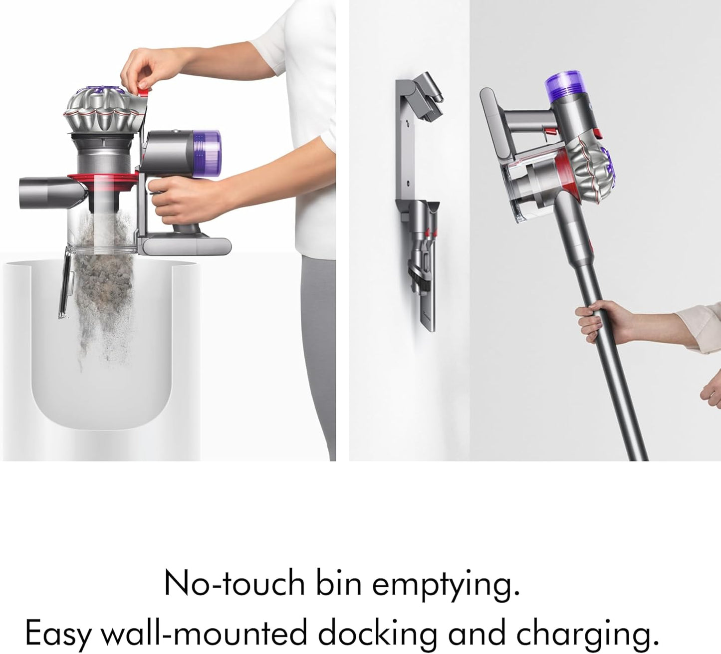 Dyson V8 Plus Cordless Vacuum, Cleans Hard Floors and Carpets