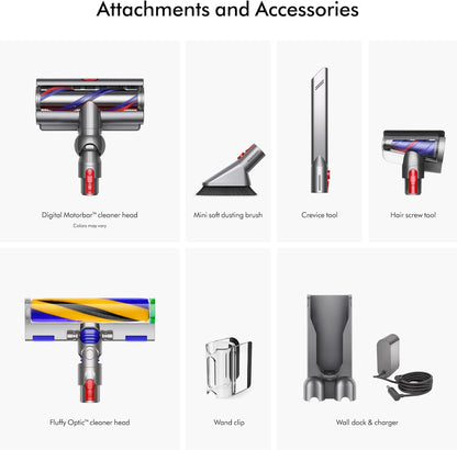 Dyson V15 Detect Plus Cordless Vacuum, Illumination Reveals dust, 240AW