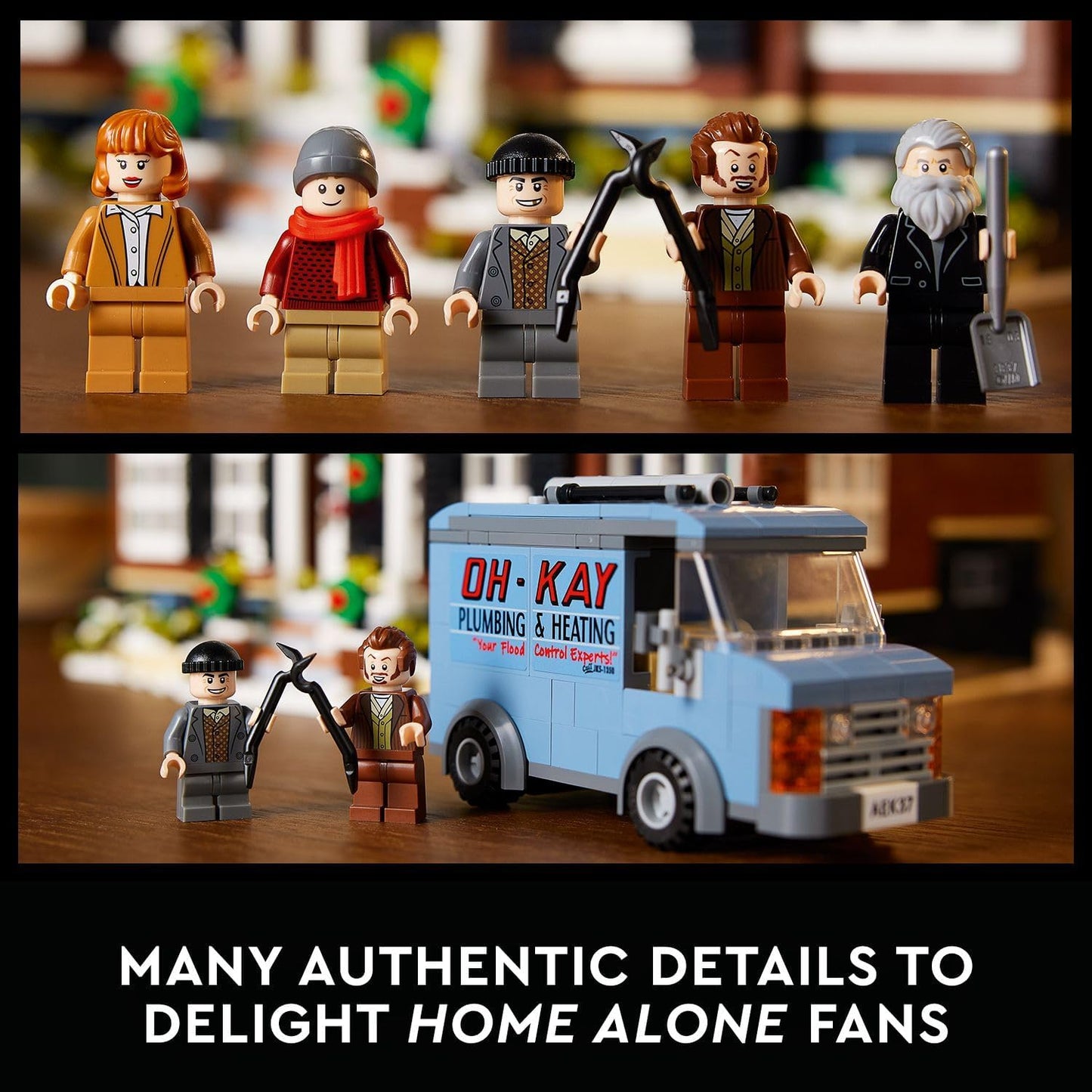 LEGO Ideas Home Alone McCallisters’ House Building Set