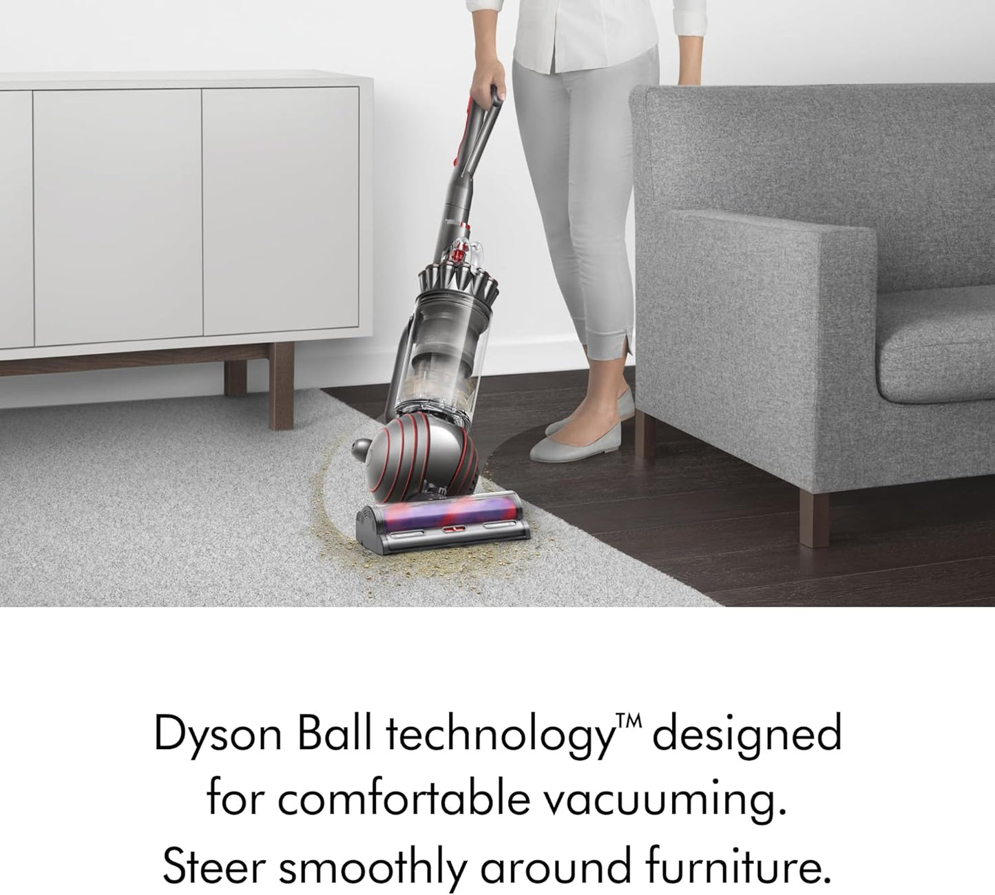 Dyson Ball Animal 3 Upright Vacuum, Corded, 290AW, De-tangling Motorbar Cleaner