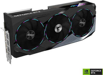 Gigabyte AORUS GeForce RTX 4070 Ti Elite 12G Graphics Card, 3X WINDFORCE Fans, 12GB 192-bit GDDR6X, GV-N407TAORUS E-12GD Video Card