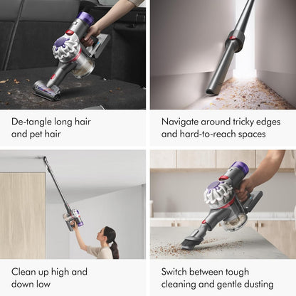 Dyson V8 Cordless Vacuum, Cleans Hard Floors and Carpets