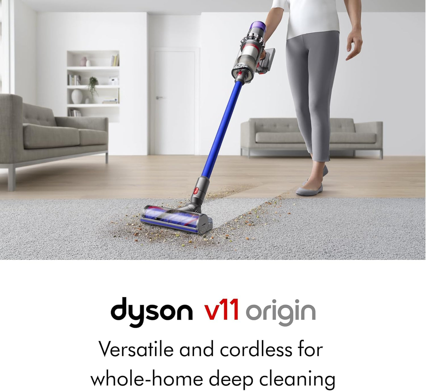 Dyson V11 Origin Cordless Vacuum, 185AW, 3 Power Modes