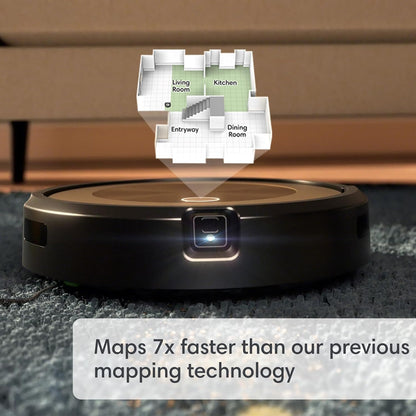 iRobot Roomba j9+ Self-Emptying Robot Vacuum, Powerful Suction, Pet-Friendly, Smart Mapping
