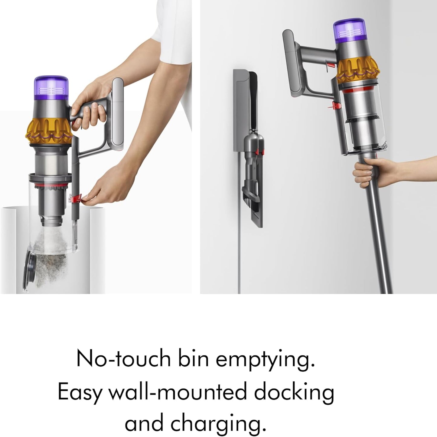 Dyson V15s Detect Submarine Wet Dry Vacuum, Yellow/Nickel