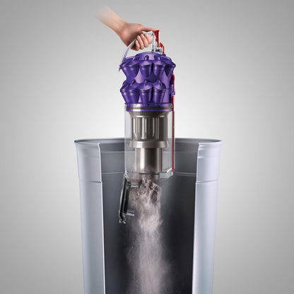 Dyson DC50 Animal Compact Upright Vacuum Cleaner, Iron/Purple – Corded
