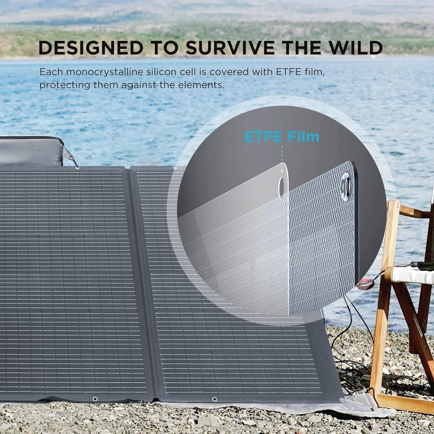 EF ECOFLOW Portable Power Station 3600Wh DELTA Pro, 120V AC Outlets x 5, 3600W, 2.7H Fast Charge, Lifepo4 Power Station