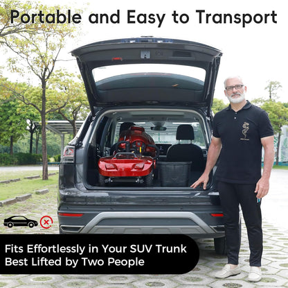 Heavy Duty Electric Mobility Scooter for Adults & Seniors, 16–32 Mile Range, 500–1000W, Off-Road