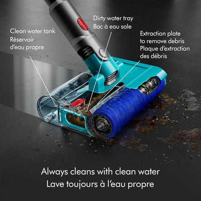 Dyson V15 Detect Plus Cordless Vacuum, Illumination Reveals dust, 240AW