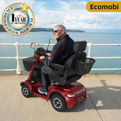 Heavy Duty Electric Mobility Scooter for Adults & Seniors, 16–32 Mile Range, 500–1000W, Off-Road