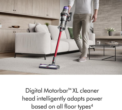 Dyson SV29 Outsize Cordless Vacuum Cleaner | Nickel/ReD