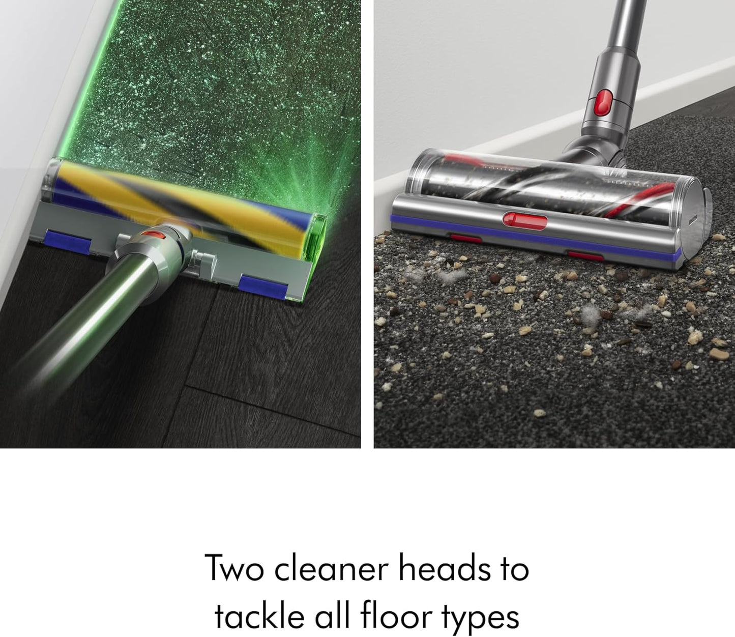 Dyson V15 Detect Plus Cordless Vacuum, Illumination Reveals dust, 240AW