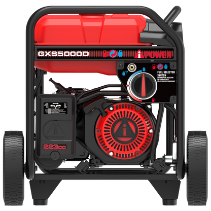 GXS5000D Dual Fuel Portable Generator