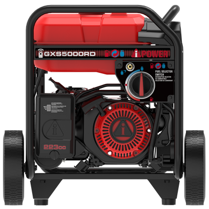 GXS5000RD Remote Dual Fuel Portable Generator