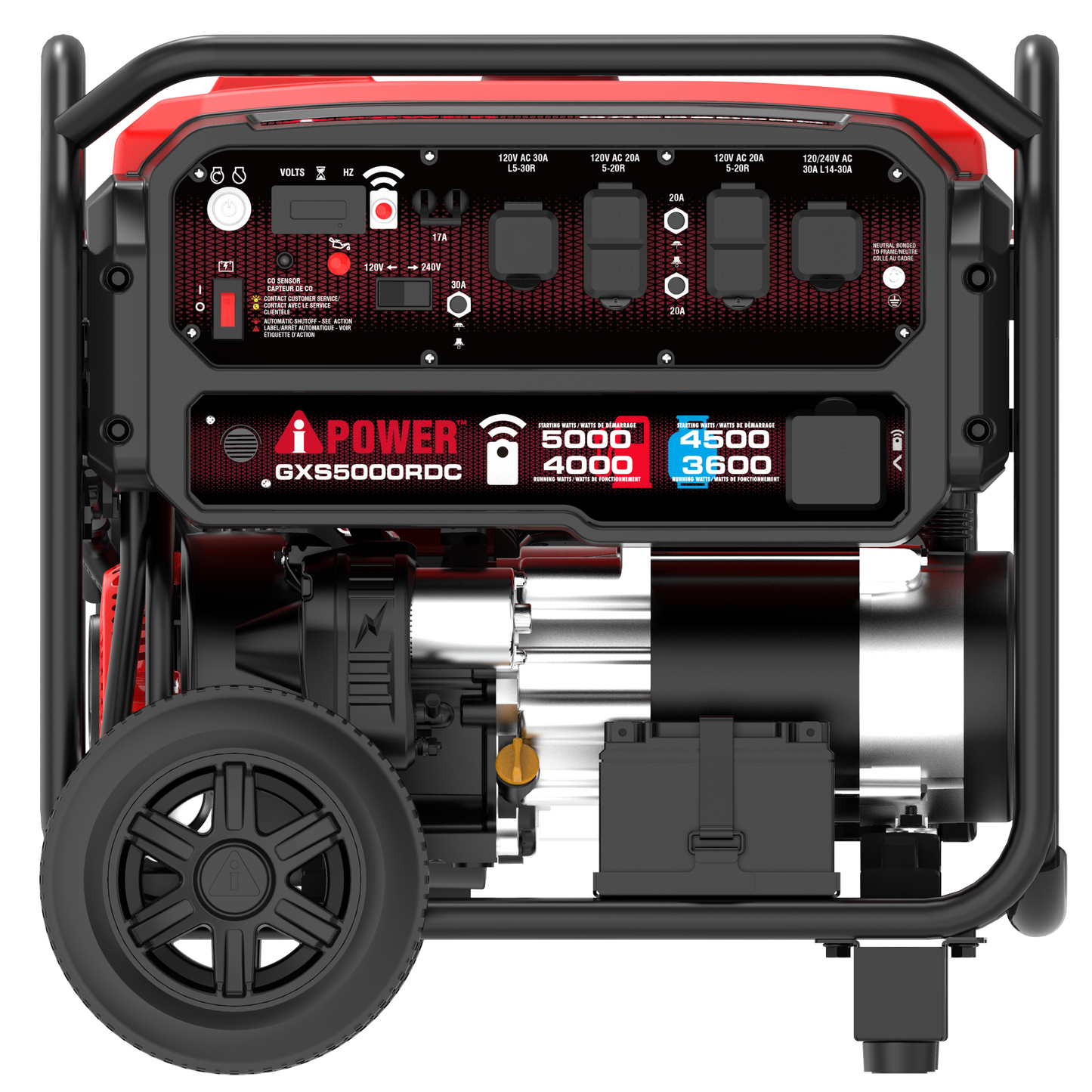 GXS5000RDC – Remote Dual Fuel Generator