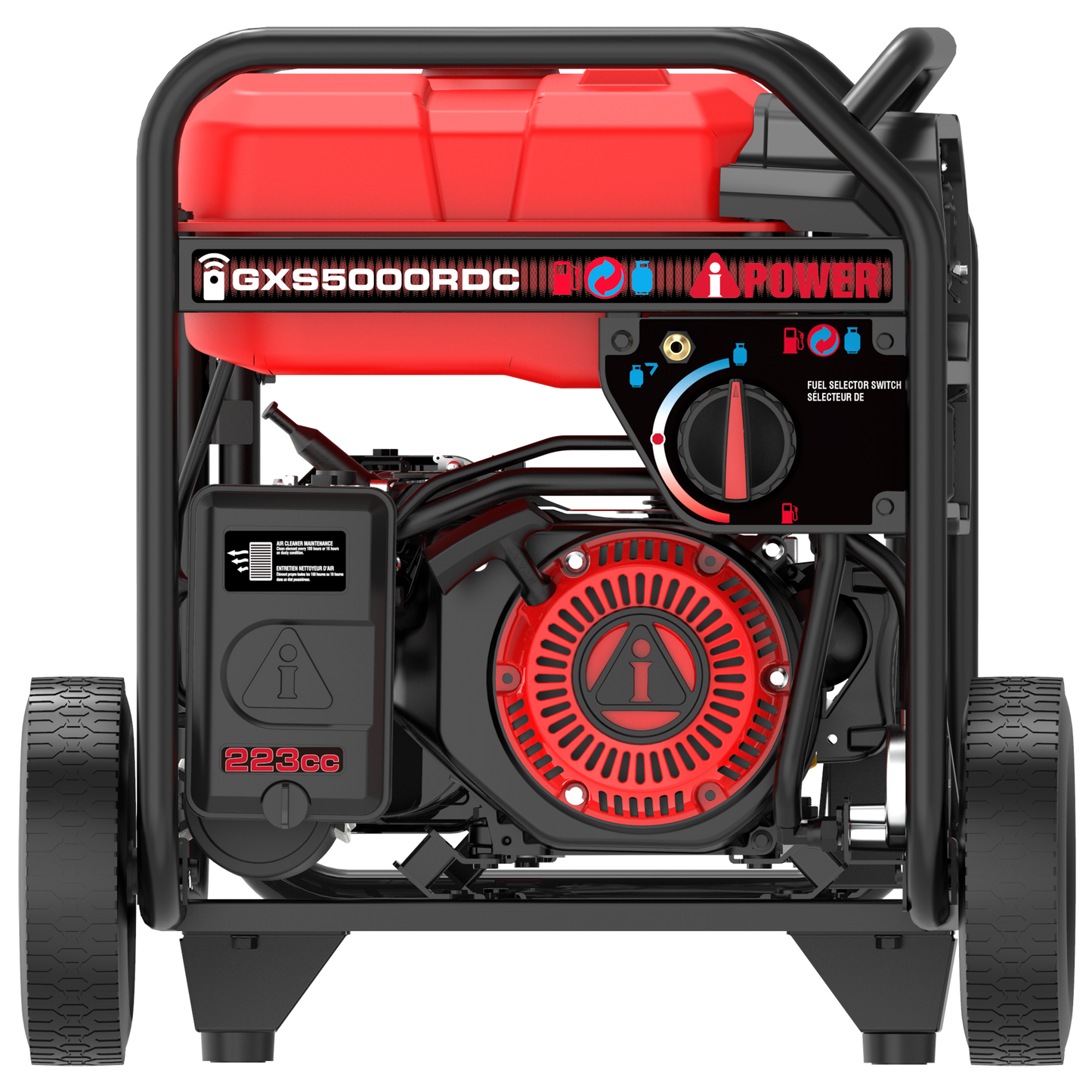 GXS5000RDC – Remote Dual Fuel Generator