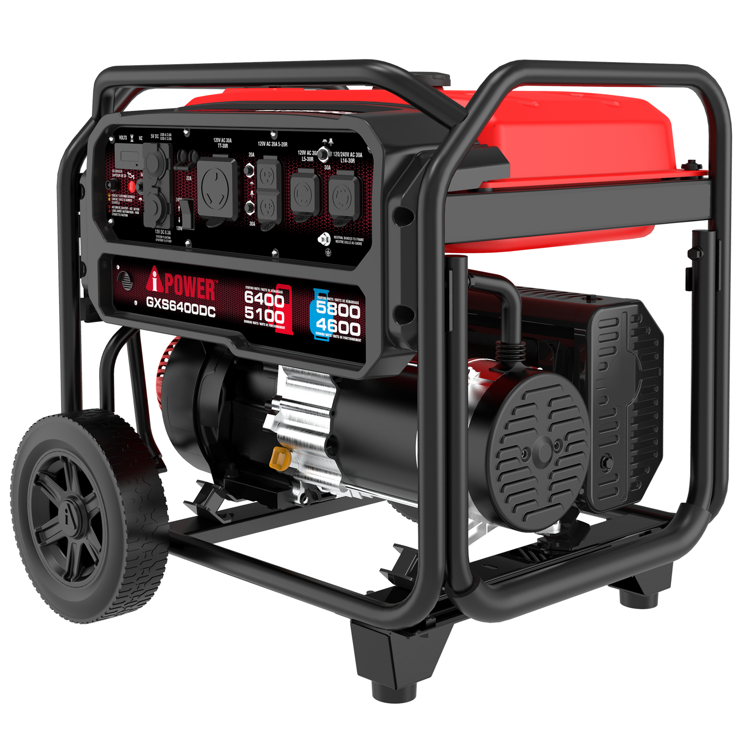 GXS6400DC – Dual Fuel Portable Generator