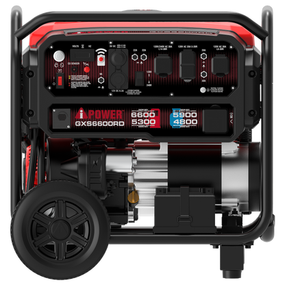 GXS6600RD Remote Dual Fuel Portable Generator