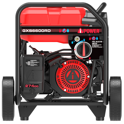 GXS6600RD Remote Dual Fuel Portable Generator