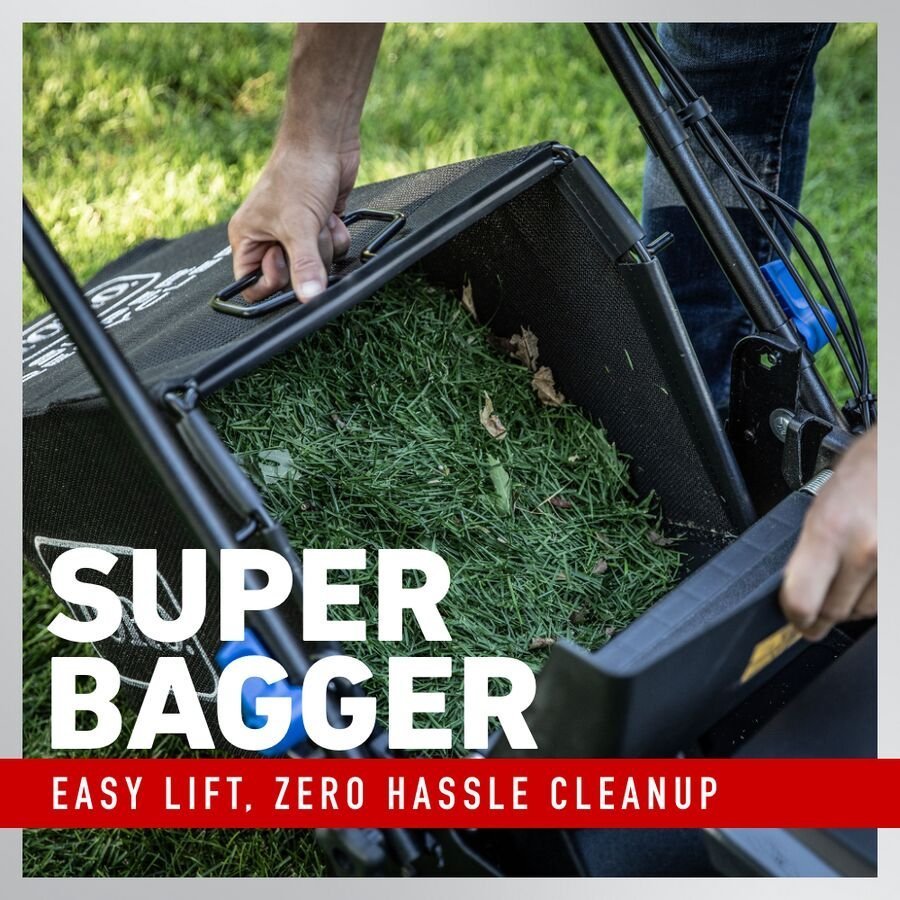 21 in. Super Recycler Personal Pace SmartStow 190cc Briggs&Stratton Electric Start Self Propelled Walk Behind Lawn Mower