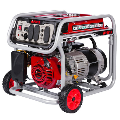 SUA5000C – 5000 Watt<br> Portable Generator