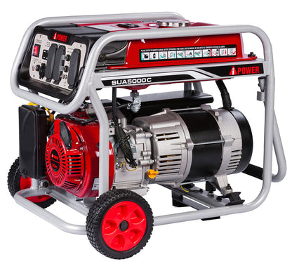 SUA5000C – 5000 Watt<br> Portable Generator