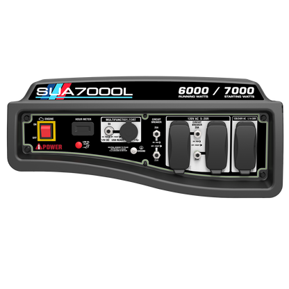 SUA7000L – 7000 Watt<br> Portable Generator