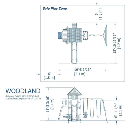Woodland Swing Set