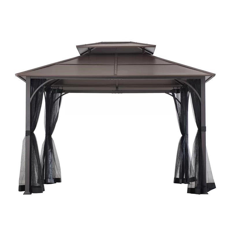 12 Ft. W x 10 Ft. D Steel Patio Gazebo