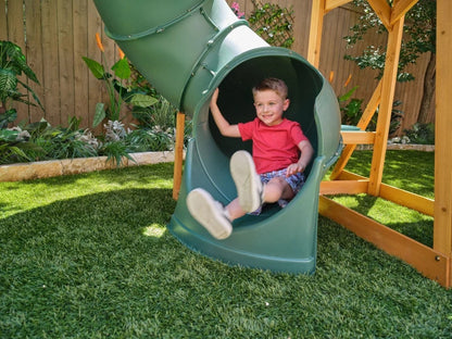Kids Kidkraft Bear Cave Lodge Swing Set / Playset