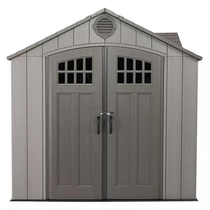 Lifetime 15′ x 8′ Rough Cut Dual-Entry Outdoor Storage Shed